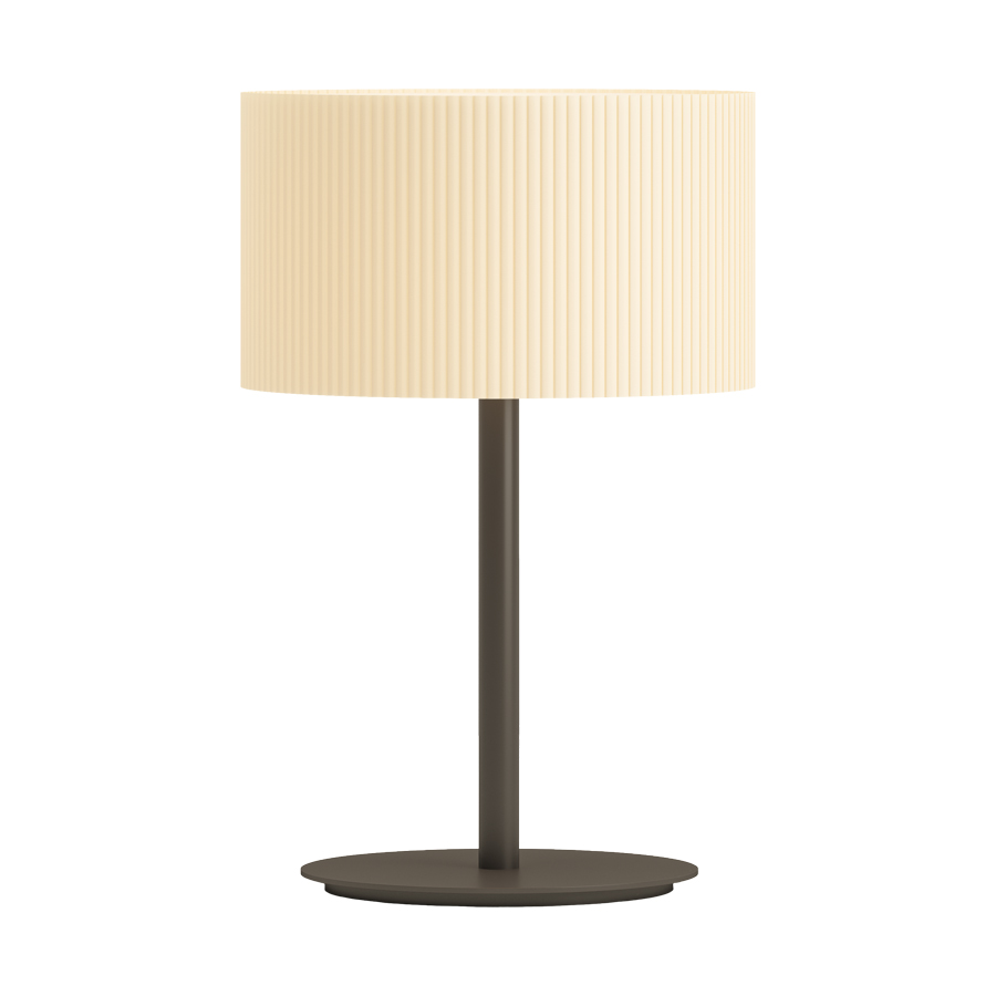 E15
LAMPE DE TABLE PLISSÉE