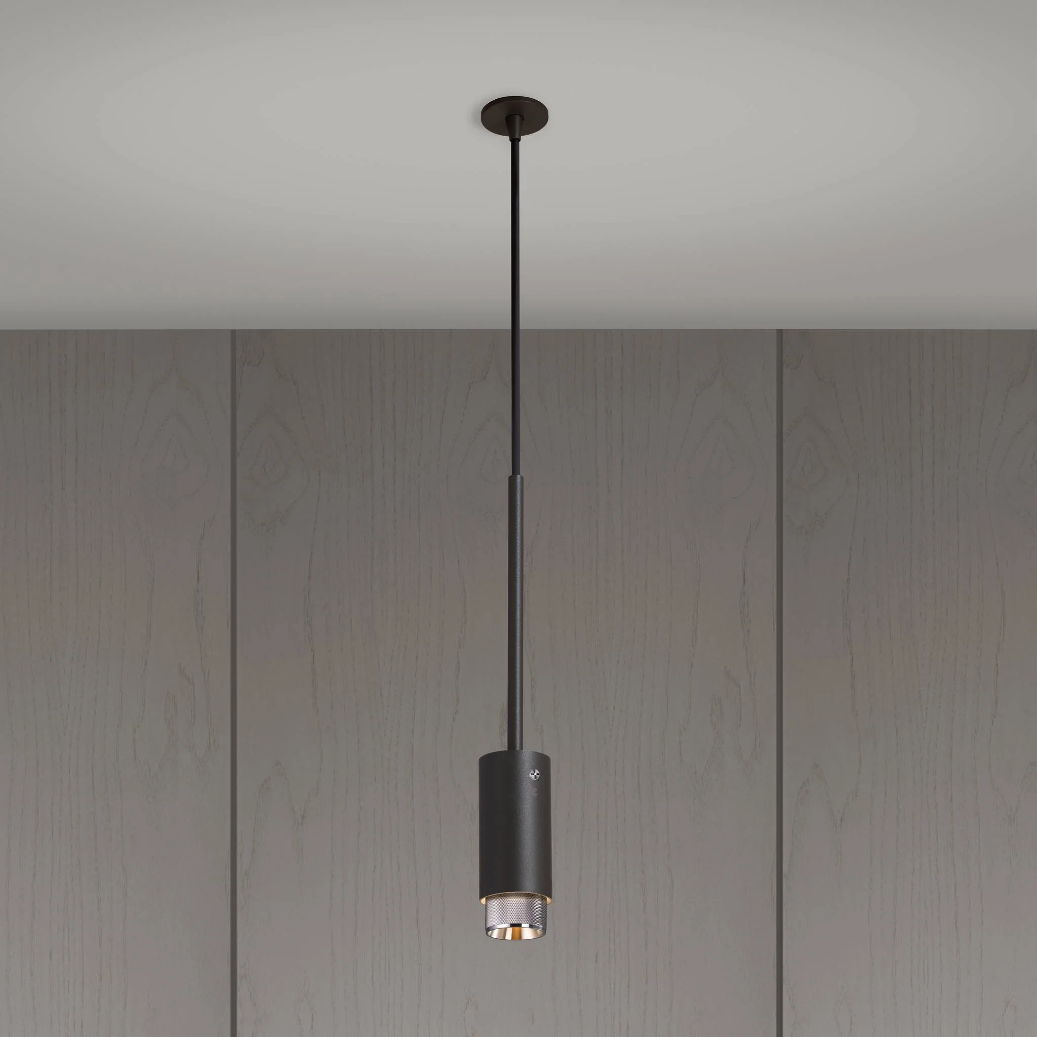 EXHAUST PENDANT / CROSS / GRAPHITE spotlight