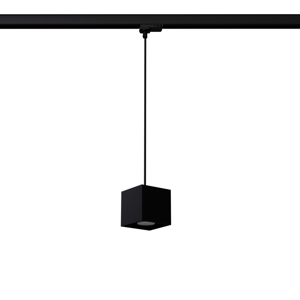 [MYL.00283] Suspension QUAD noire GU10