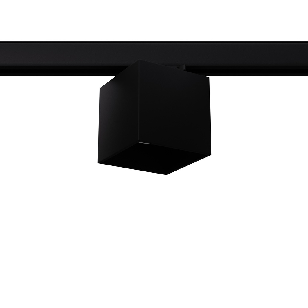 Plafonnier QUAD noir GU10 3000K 7W 510lm