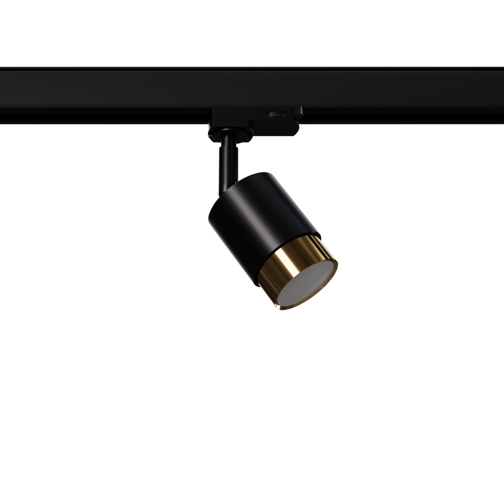 BLACK wall lamp black/gold GU10