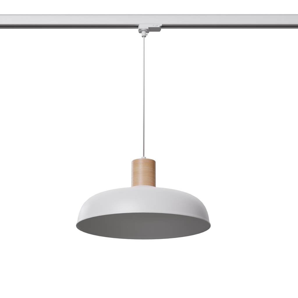 [MYL.00235] Lampe à suspension INDY blanche E27