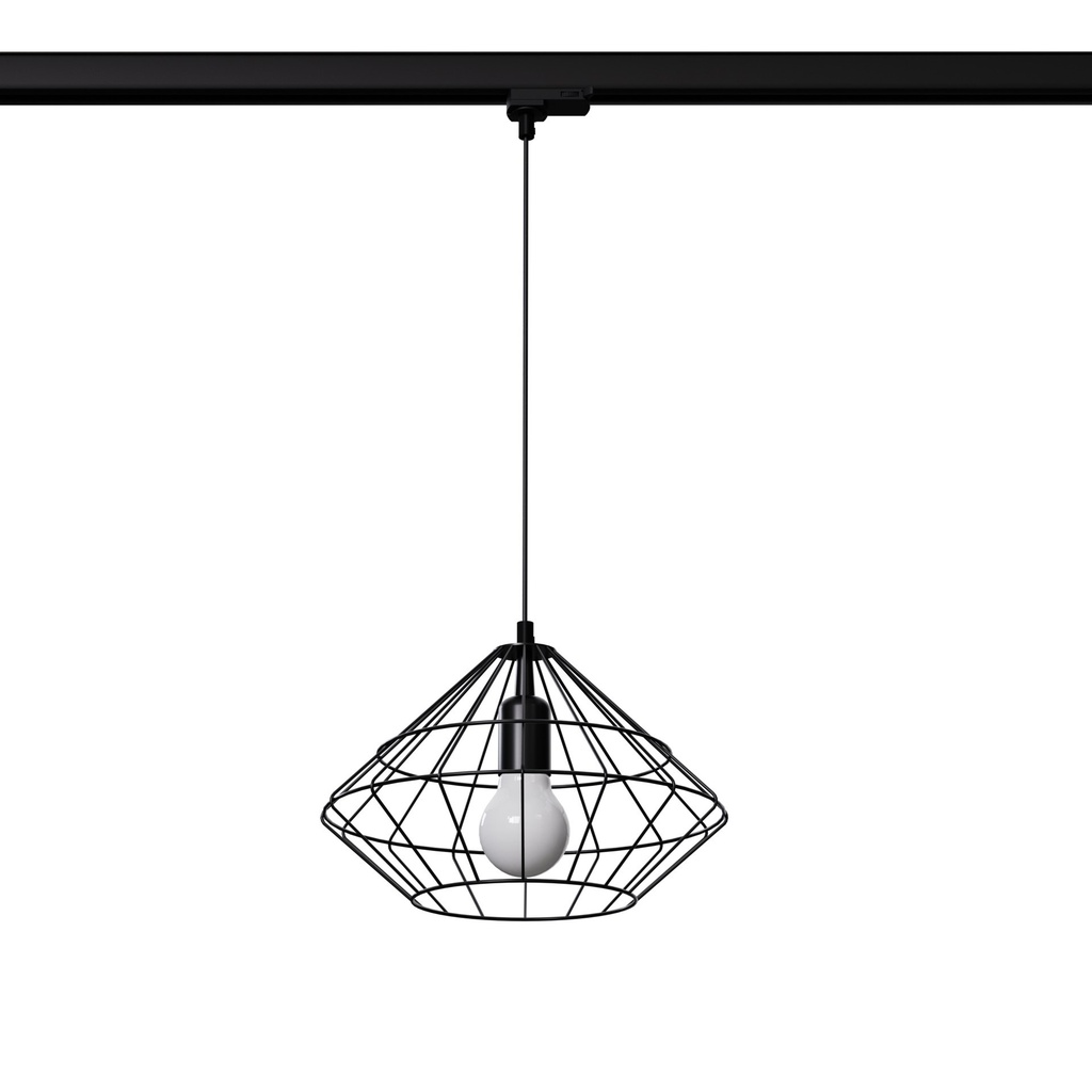 [MYL.00369] UMBERTO pendant lamp black E27 4000K 7.5W 690lm
