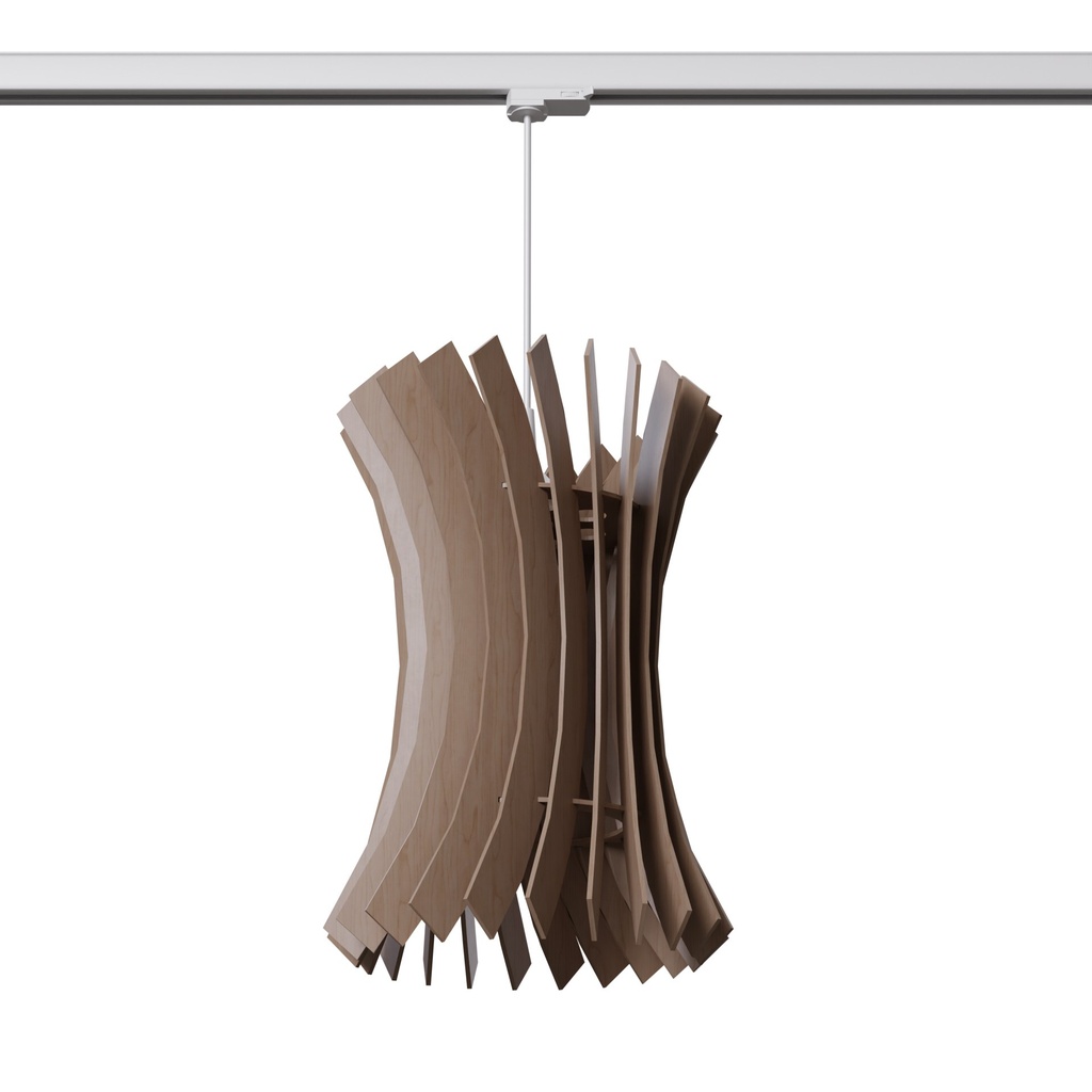 [MYL.00221] ORIANA wooden pendant lamp E27 3000K 7.5W 620lm #W