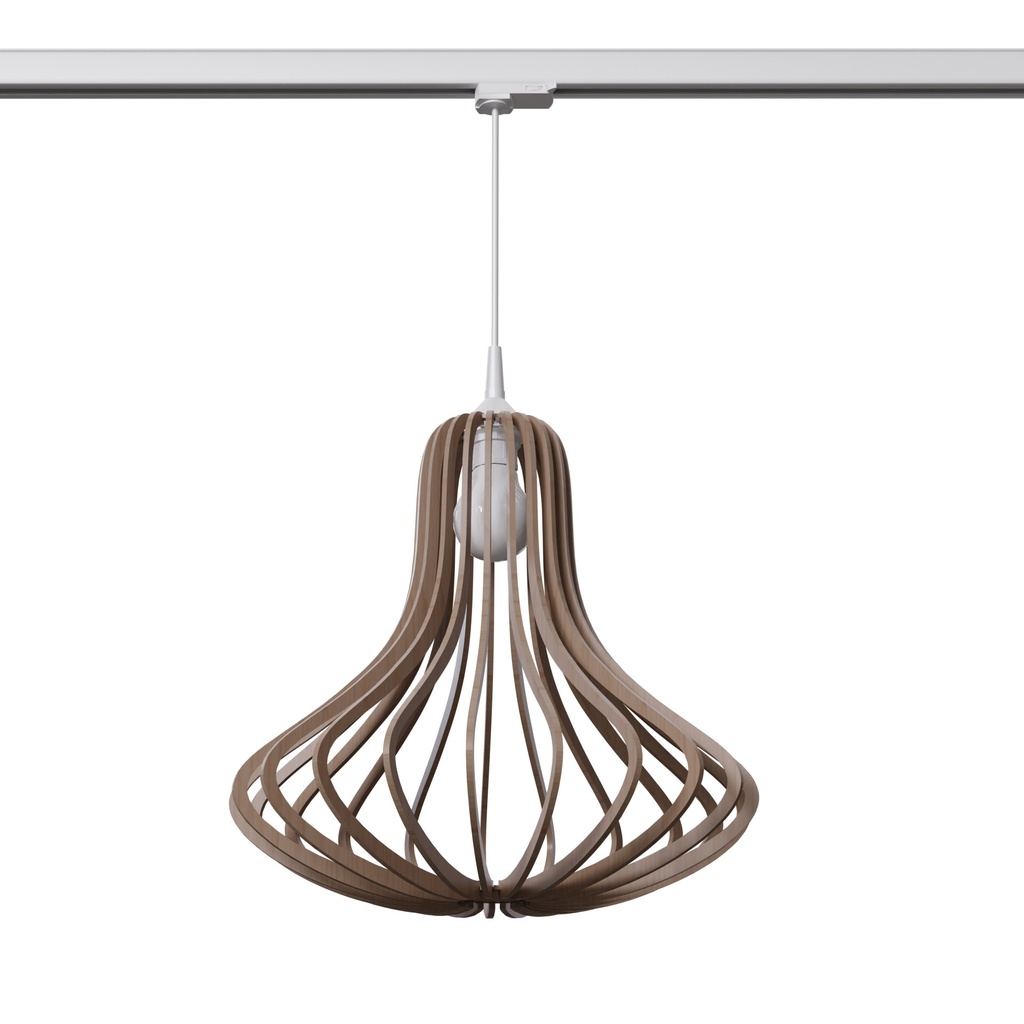 ELZA wooden pendant lamp E27 3000K 7.5W 620lm #W