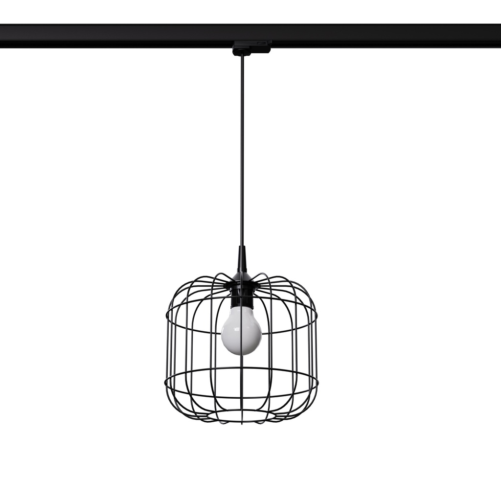 CELTA black E27 pendant lamp
