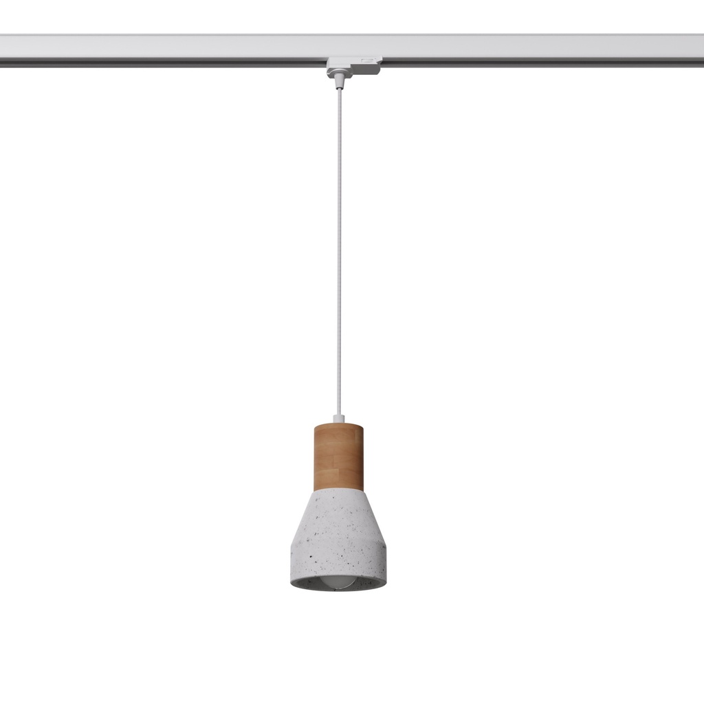 [MYL.00144] QUBIC Pendelleuchte grau E27 4000K 7,5W 690lm #W