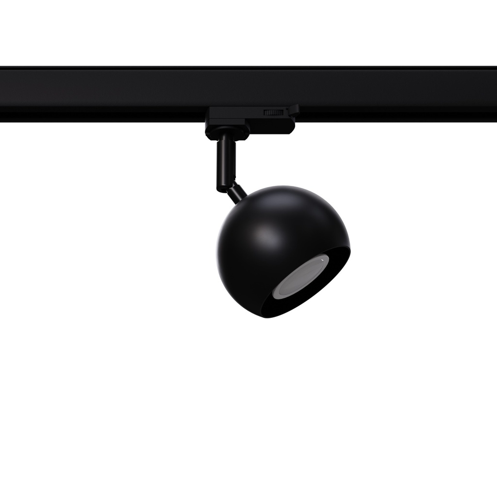 EYEWALL black wall lamp GU10 4000K 7W 530lm