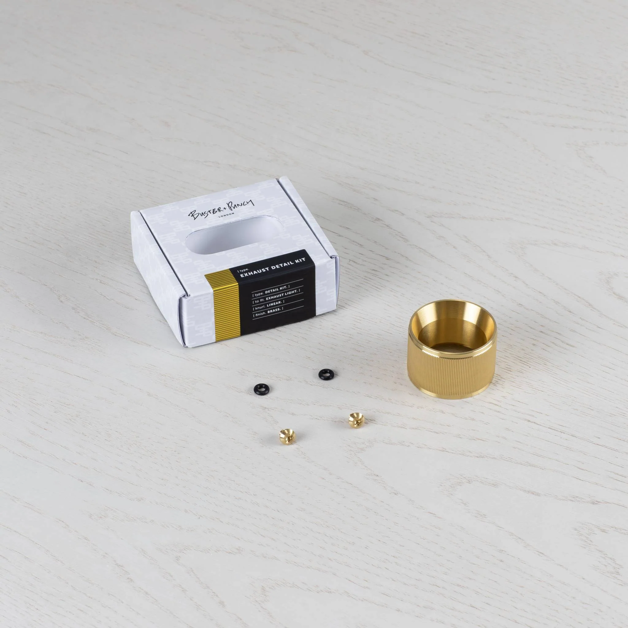 [RBB-05685] Kit de détails DETAIL KIT / EXHAUST / LINEAR (LAITON)