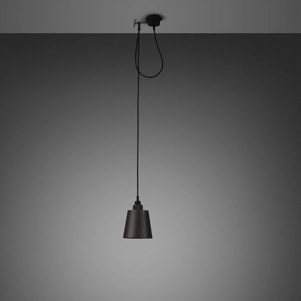 [RHK-20406] HOOKED 1.0 / SMALL / CROSS / GRAPHITE pendant light (SMOKED BRONZE, 2.0M)