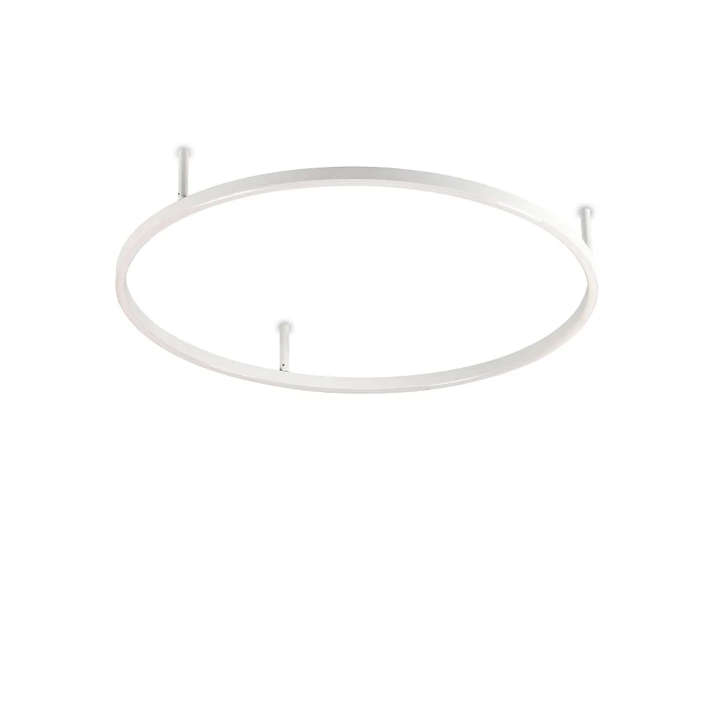 Ideal Lux LED Deckenleuchte ORACLE SLIM D070 ON-OFF IP20, 2700 K – Weiß