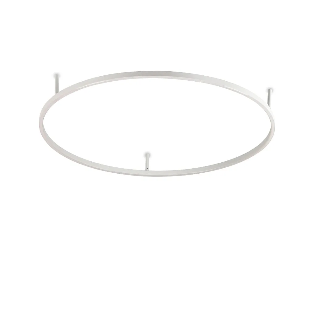 Ideal Lux LED Deckenleuchte ORACLE SLIM D090 ON-OFF IP20, 4000 K – Weiß