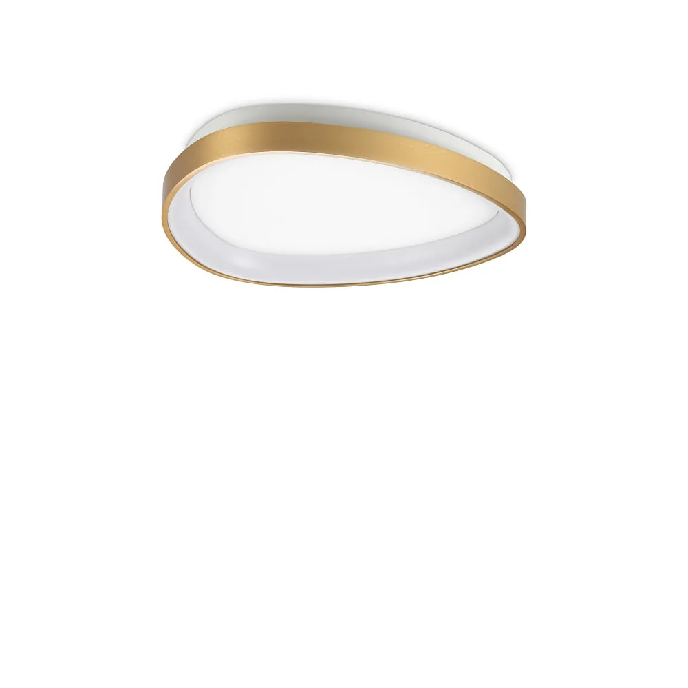 Ideal Lux LED-Deckenleuchte GEMINI D042 ON-OFF, IP20 – Messing