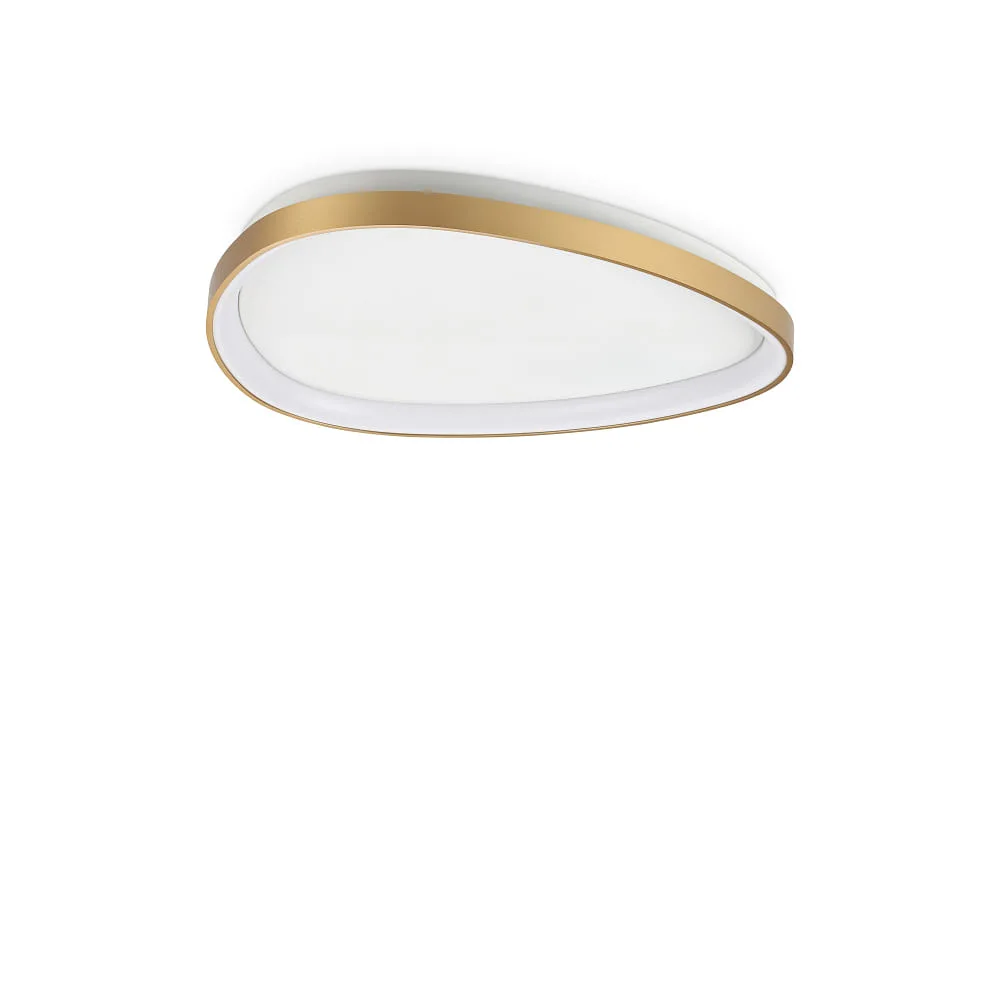 Ideal Lux LED-Deckenleuchte GEMINI D061 ON-OFF, IP20 – Messing
