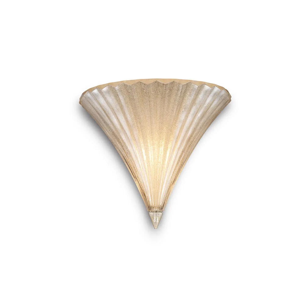 Ideal Lux Applique murale SANTA AP1 SMALL, E14 – Or