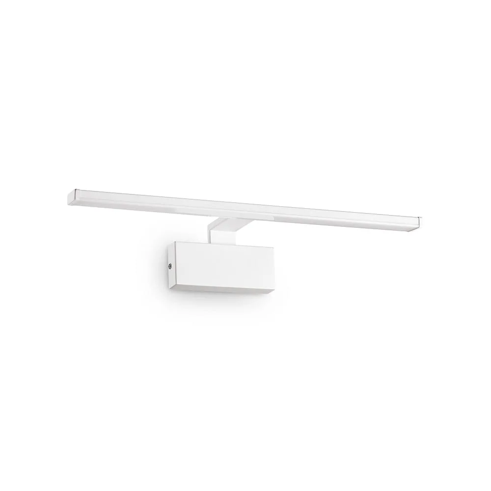 Ideal Lux Applique murale LED / luminaire pour miroir ALMA, IP20, width 51cm, 12,5W 3000K 930lm – thermolaqué blanc