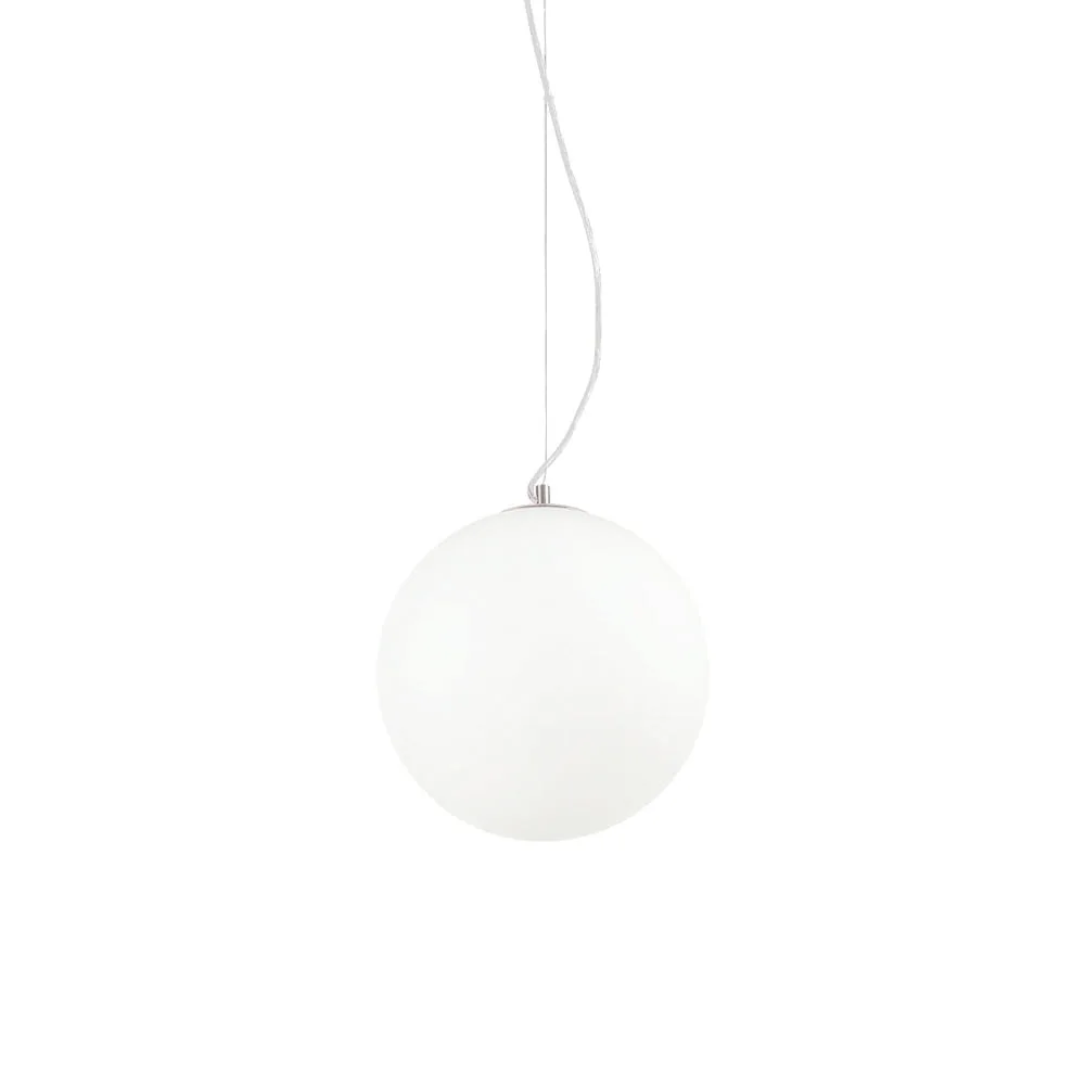 Ideal Lux Suspension MAPA BIANCO SP1 D30, E27, Ø 30cm