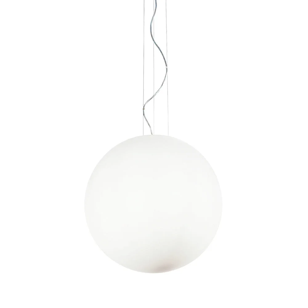 Ideal Lux Pendant luminaire MAPA BIANCO SP1 D50, E27, Ø 50cm