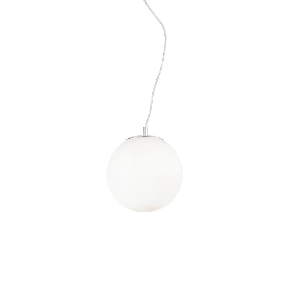 Ideal Lux Pendant luminaire MAPA BIANCO SP1 D20, E27, Ø 20cm