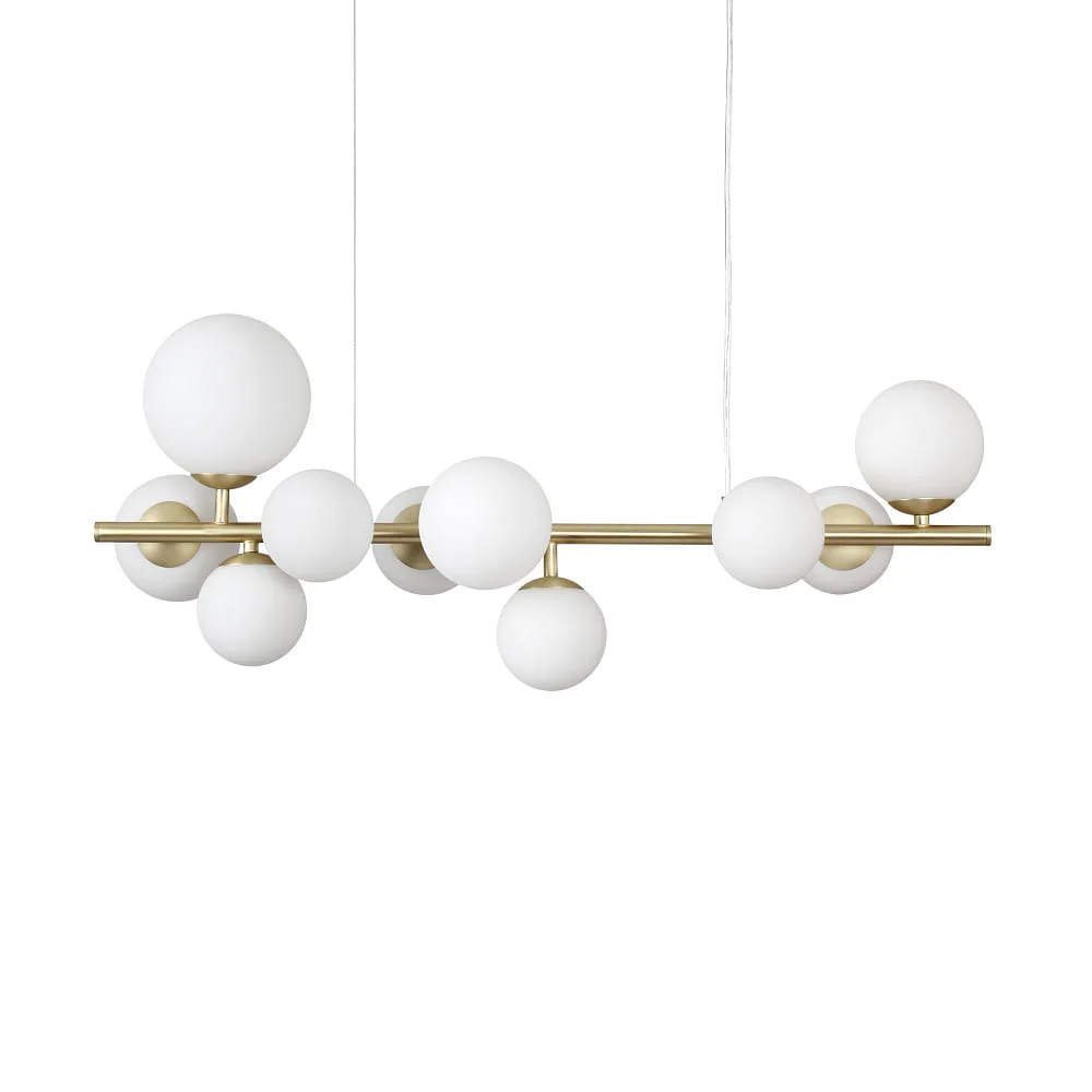Ideal Lux Pendelleuchte PERLAGE, 10-flammig, 10x G9 (inkl.), IP20 (IDEA-283791)