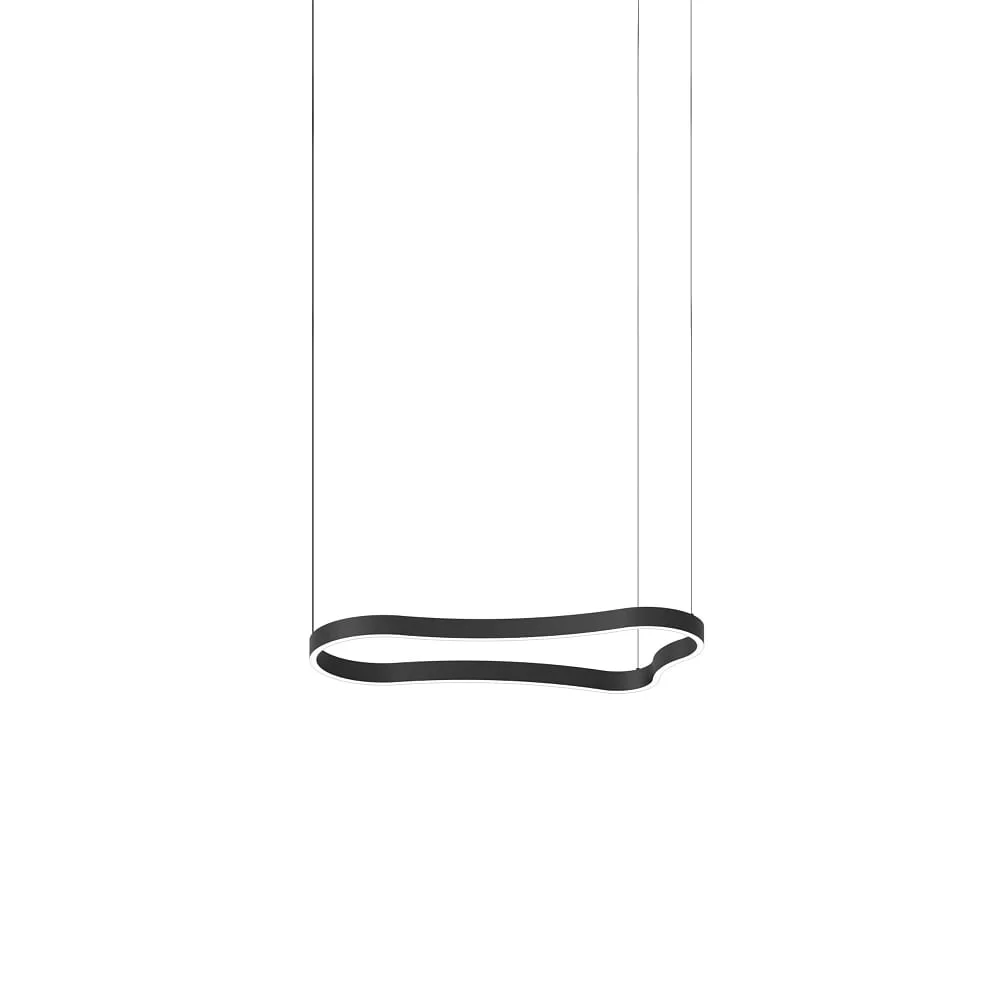 Ideal Lux Pendant luminaire WAVES-1 SP direct, switchable IP20