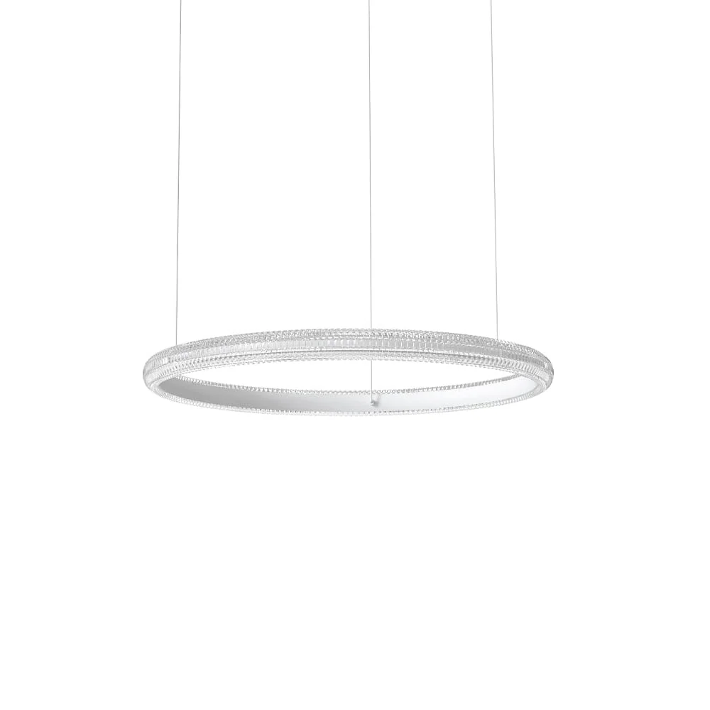Ideal Lux LED-Pendelleuchte MIRACLE D60, 37W, 3000K, 4900lm, IP20