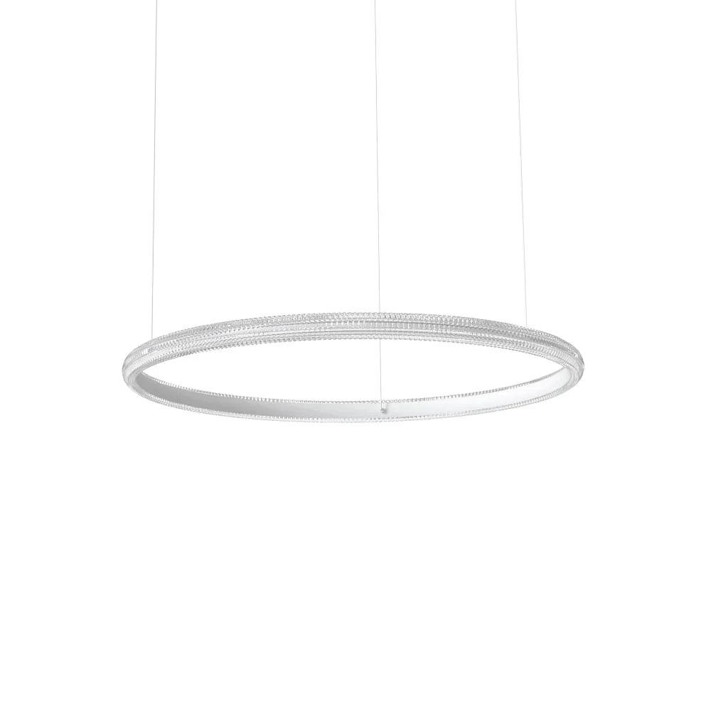 Ideal Lux LED-Pendelleuchte MIRACLE D80, 45W, 3000K, 6200lm, IP20