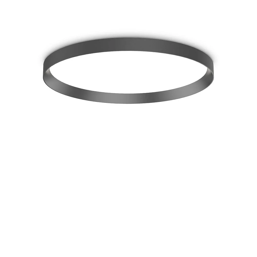 Ideal Lux Plafonnier LED FLY PL LED IP40, thermolaqué, 7700 lm