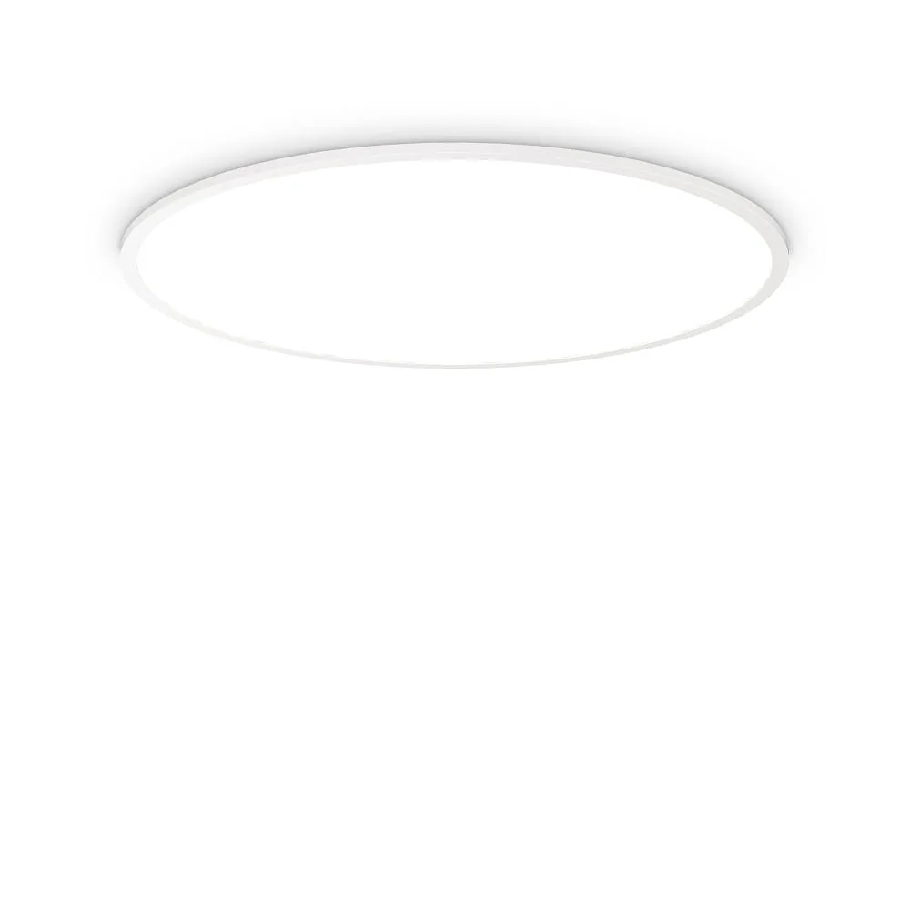 Ideal Lux LED Deckenleuchte FLY SLIM PL LED IP40, pulverbeschichtet, 9550 lm