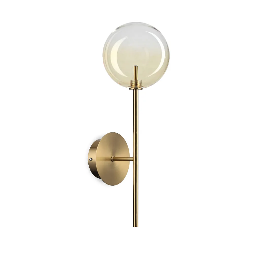 Ideal Lux Wall luminaire EQUINOXE G4 IP20, amber