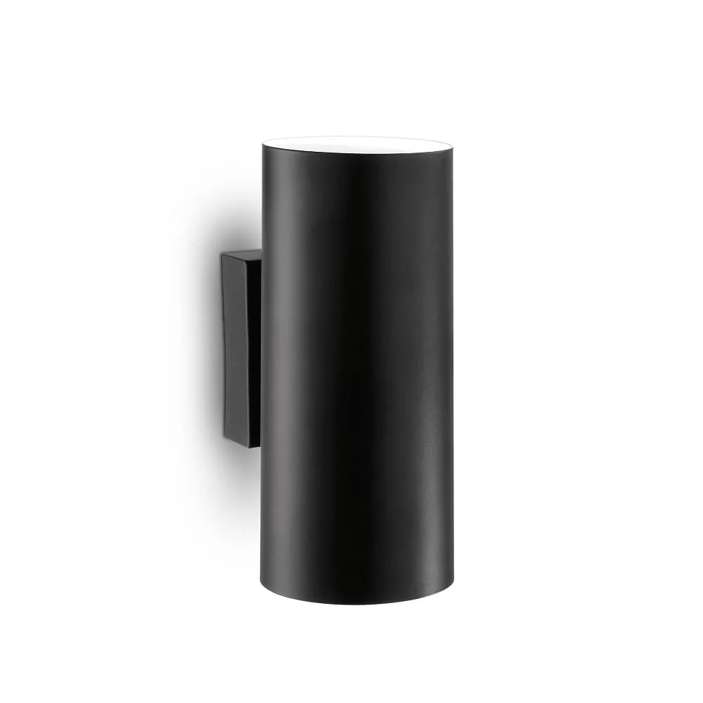 [IDEA-095998] Ideal Lux Applique murale HOT AP2, 2 flammes, GU10, 28W, noir
