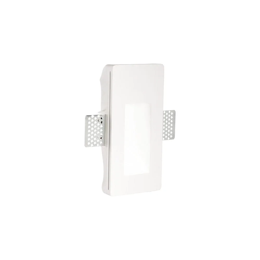 Ideal Lux LED Wand-Einbauleuchte WALKY-2, IP20, 1W 3000K 60lm, CRi >90, Gips überstreichbar