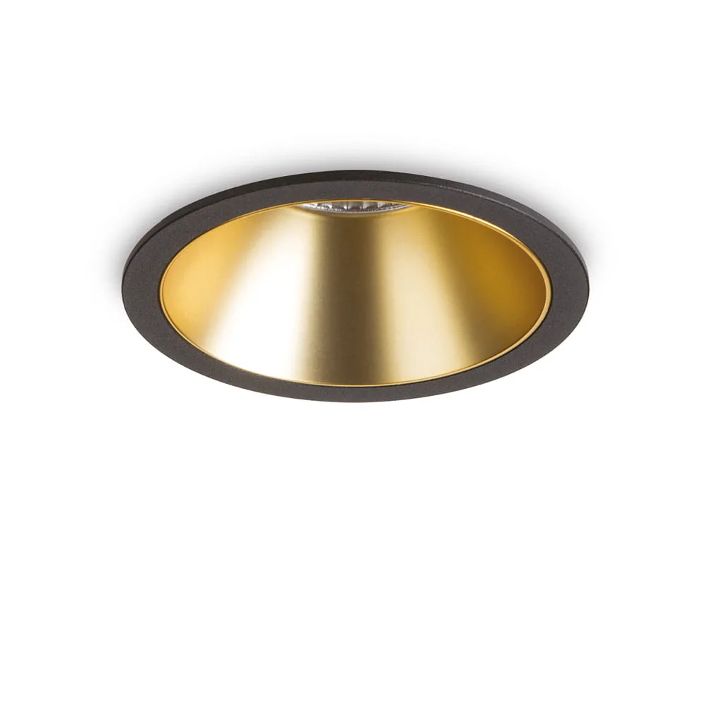 [IDEA-341415] Ideal Lux Ceiling recessed luminaire GAME TRIM ROUND 120MM round, UGR < 19, switchable IP40/IP20