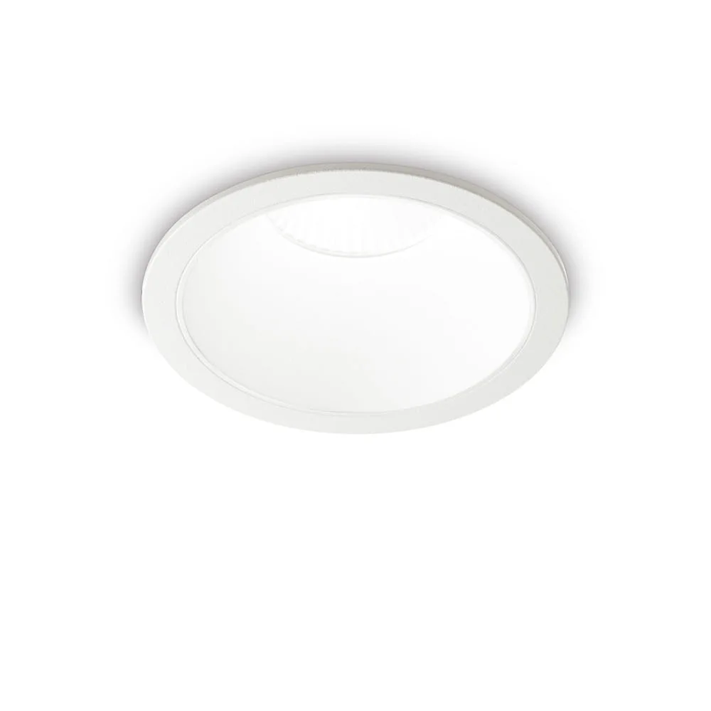 Ideal Lux Decken-Einbauleuchte GAME TRIM ROUND 120MM rund, UGR < 19, schaltbar IP40/IP20, 1790 lm