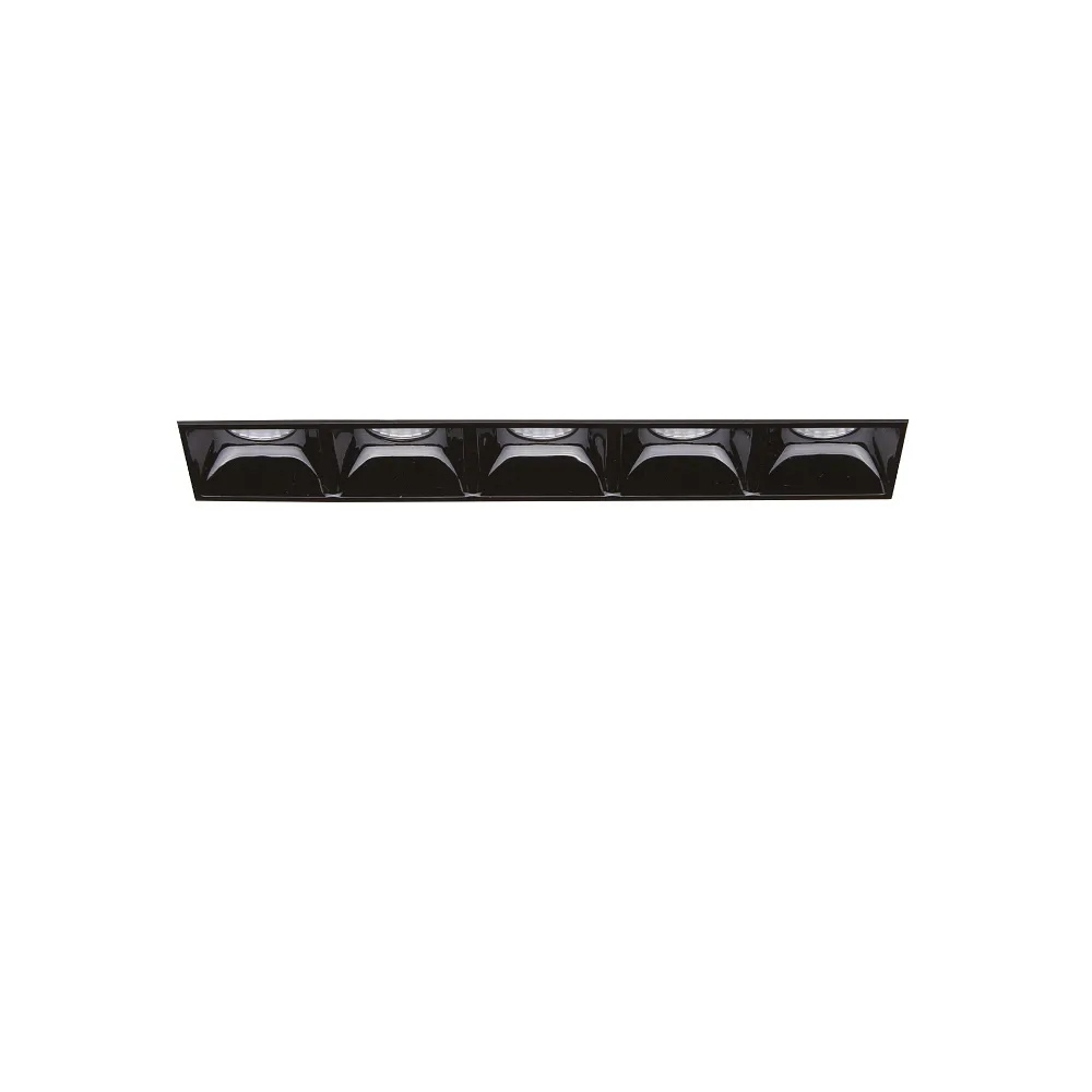 Ideal Lux Einbau-Downlight LIKA FI TRIMLESS D14 5-fach, bündig, on/off, UGR < 16 IP20, glänzend
