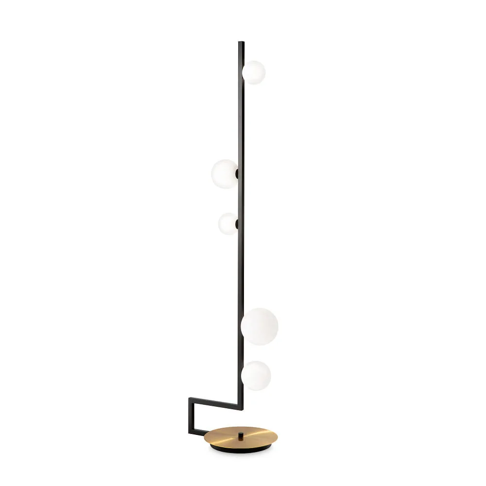 Ideal Lux Lampadaire BIRDS PT5 5 flammes, avec interrupteur G9 IP20