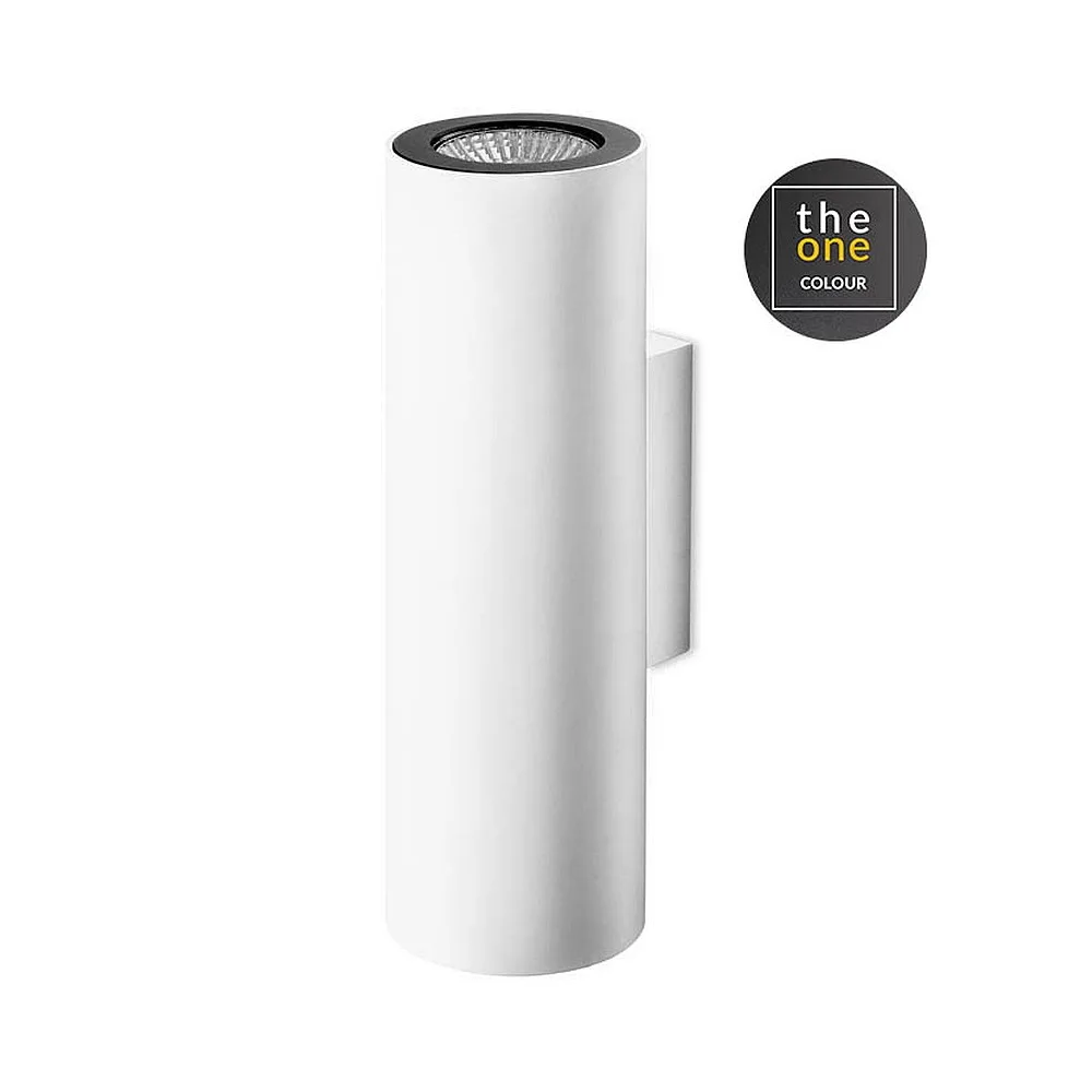 [LEDS-05-2759-14-05] LEDS C4 Wall luminaire PIPE up / down, 2 flames GU10 IP23, dimmable (white)