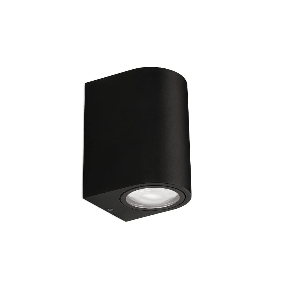 [LEDS-05-E187-60-CL] LEDS C4 Wall luminaire EKO SINGLE EMISSION STANDARD LED down, 1 flame, rigid IP66, black dimmable