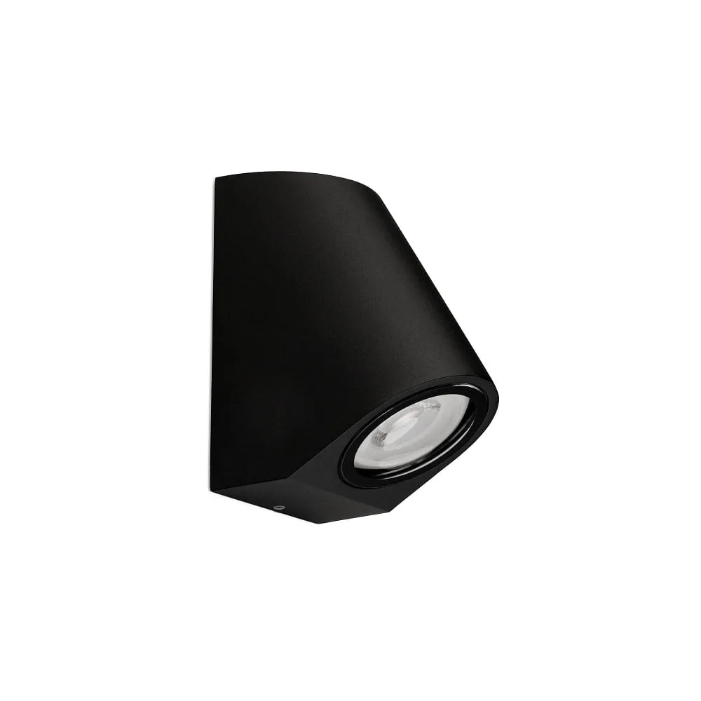 [LEDS-05-E188-60-CL] LEDS C4 Applique murale EKO SINGLE EMISSION INCLINED LED 1 flamme, rigide, incliné IP66, noir avec variateur