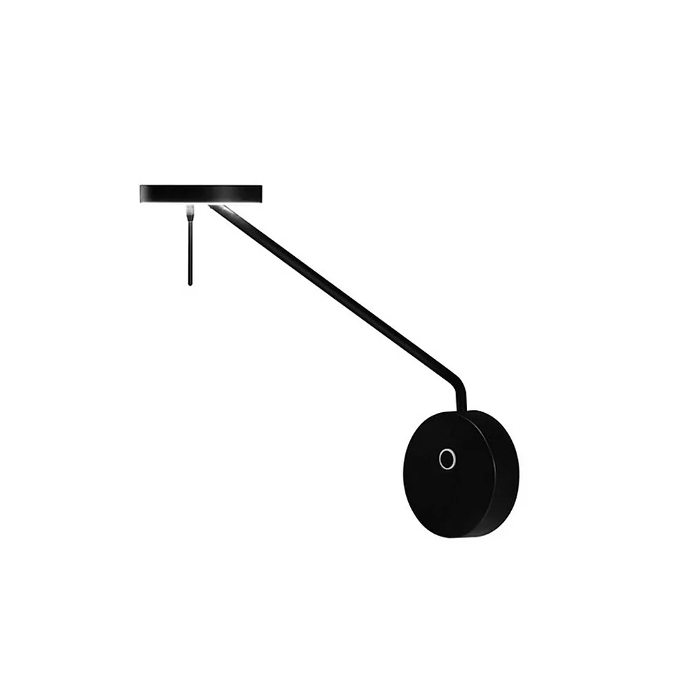 [LEDS-05-7381-05-05] LEDS C4 LED Wand- und Leseleuchte INVISIBLE READER LARGE, 37.4cm, mit Touch-Dimmer, verstellbar, schwarz, 11.2W 3000K 568lm 94° IP20