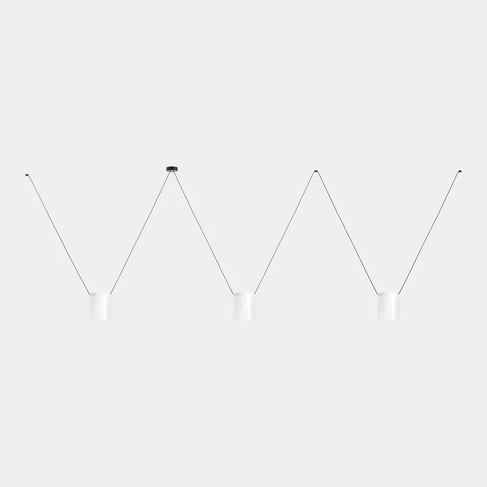 LEDS C4 Pendant luminaire ATTIC 3 3 flames E27 IP20 (LEDS-00-8378-05-14)
