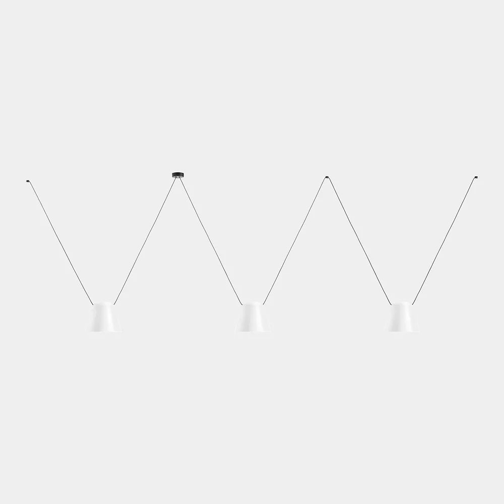 LEDS C4 Pendelleuchte ATTIC 3 3 flammig, konisch E27 IP20 (LEDS-00-8375-05-14)
