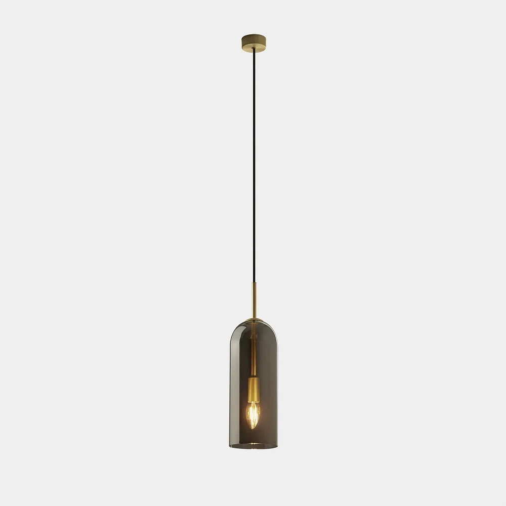 LEDS C4 Pendant luminaire GLAM E14 IP20, gold (LEDS-00-8107-DN-12)