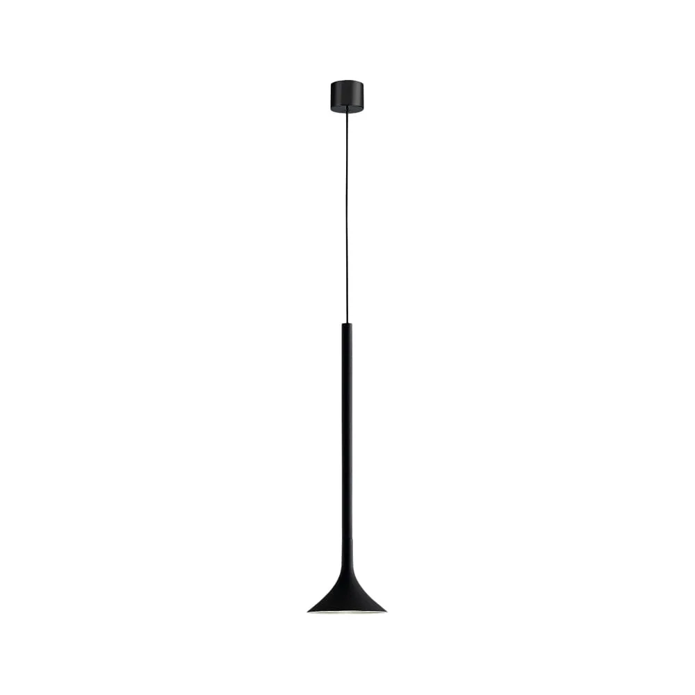[LEDS-00-6670-05-05] LEDS C4 Pendelleuchte ALIVE SINGLE LED IP20, schwarz dimmbar, 492 lm