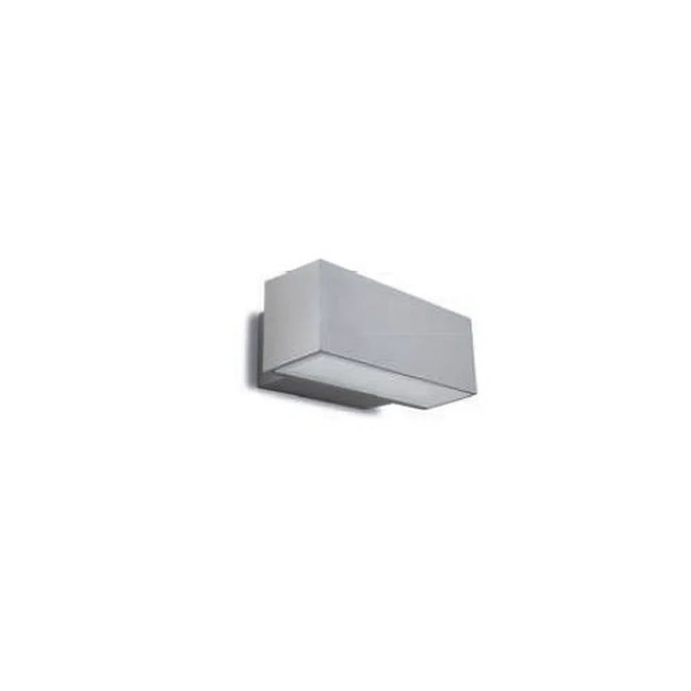 LEDS C4 Wandleuchte AFRODITA LED up / down, schaltbar IP66, grau