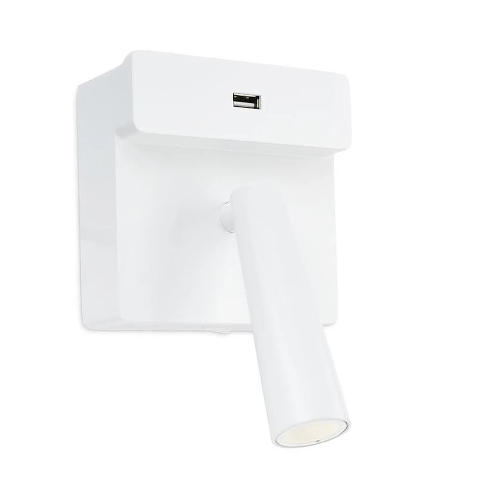 LEDS C4 Wandleuchte GAMMA LED drehbar, mit USB-Anschluss (LEDS-05-6424-14-14)