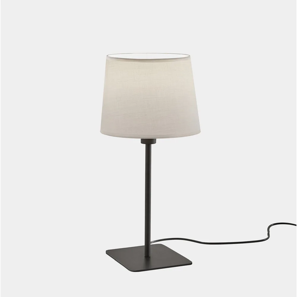 LEDS C4 Lampe à poser METRICA E27, abat-jour excl., noir
