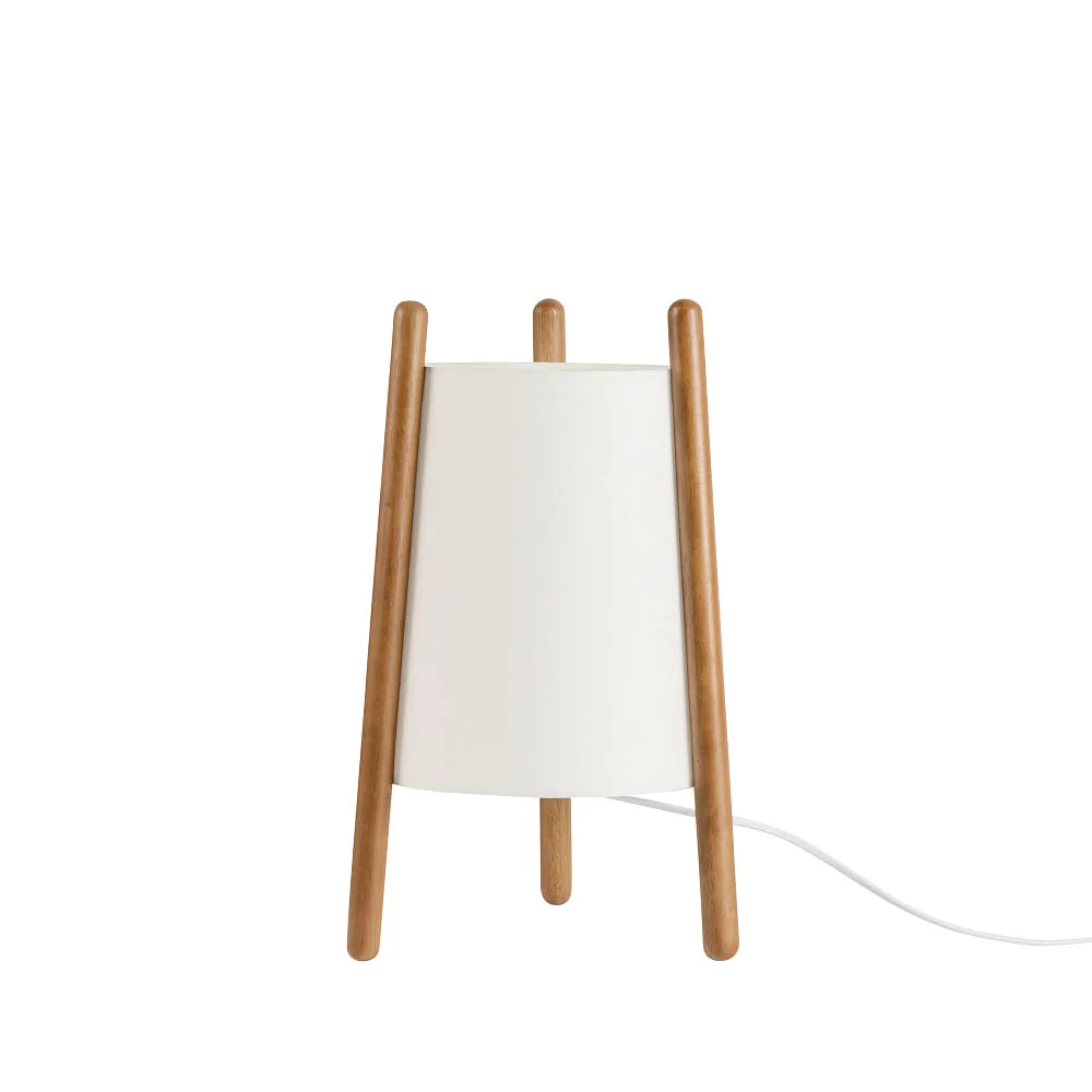 LEDS C4 Lampe à poser WOODY avec interrupteur E27 IP20