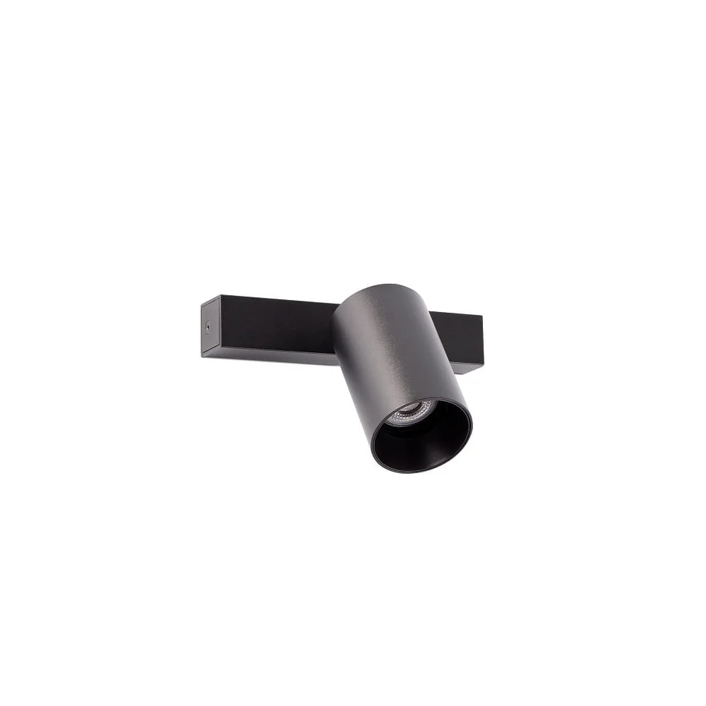 FARO BARCELONA Wall and ceiling luminaire STAN GU10 IP20 – black matt
