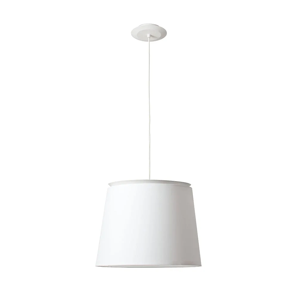 FARO BARCELONA Pendant luminaire SAVOY E27 IP20 – white